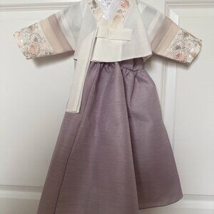 Baby Girl Purple Hanbok